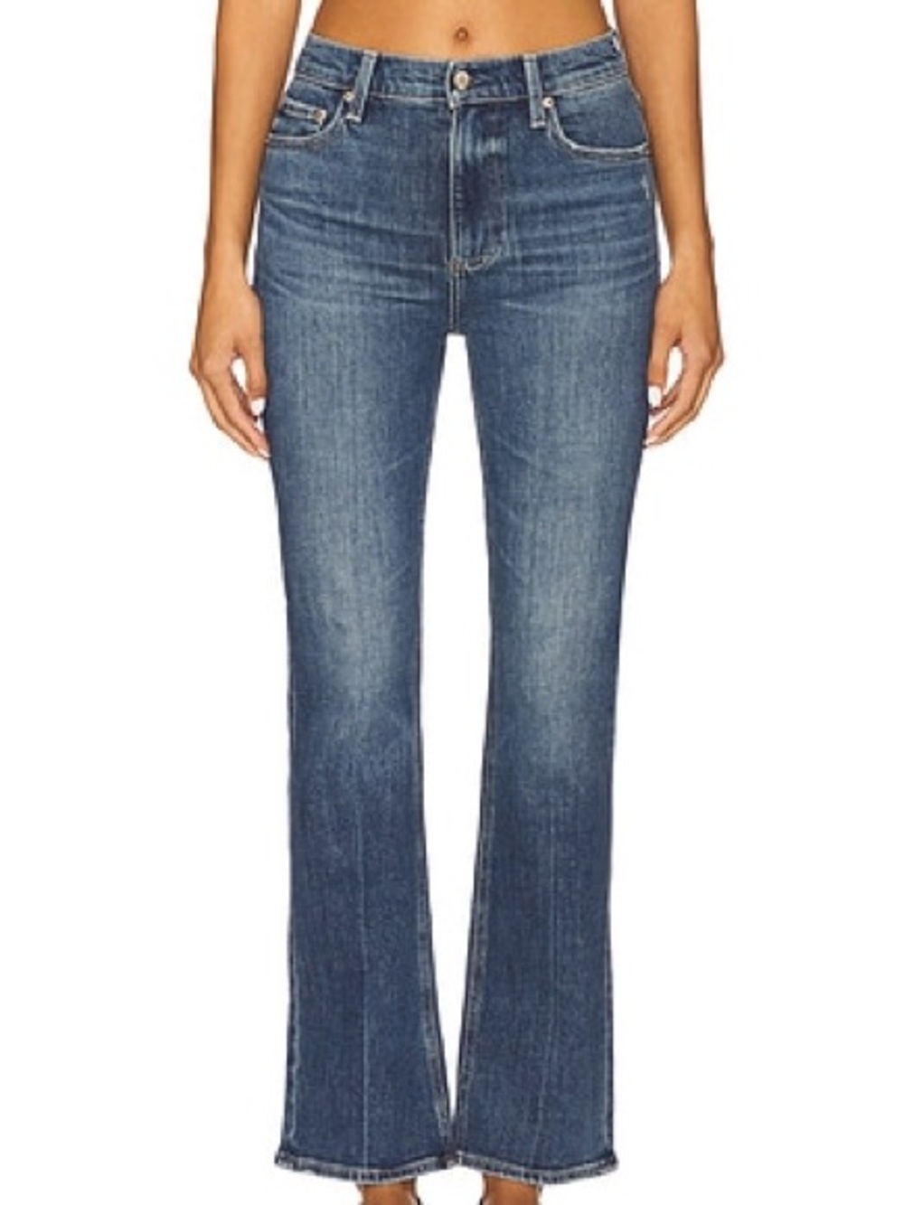 NWOT - Pistola Krista High Rise Slim Boot / Straight Jean with Raw Hem